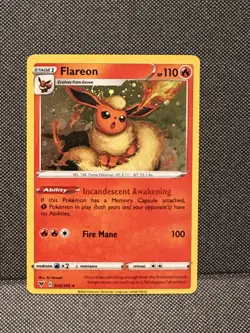 Flareon - (Cosmos Holo) 026/185 Miscellaneous Cards & Products Holo SWIRLS 🌀 NM - Image 1