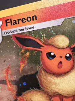 Flareon - (Cosmos Holo) 026/185 Miscellaneous Cards & Products Holo SWIRLS 🌀 NM - Image 2