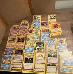 Lot Of First Edition Pokemon 61 First Edition Pokemon Cards - Image 1