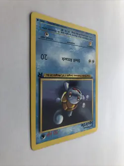 Squirtle Pokemon Card, 68/82 , Team Rocket Set, Near Mint - Image 3