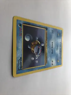 Squirtle Pokemon Card, 68/82 , Team Rocket Set, Near Mint - Image 4