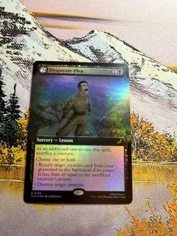 Desperate Plea - Extended Art Foil - Avatar: The Last Airbender - TLE R 0185 - Image 1