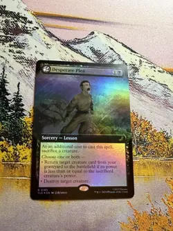 Desperate Plea - Extended Art Foil - Avatar: The Last Airbender - TLE R 0185 - Image 3