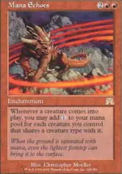 1x Mana Echoes Moderate Play MTG Magic - Kid Icarus - - Image 1