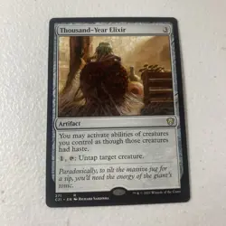 Thousand-Year Elixir #271 (NM) Commander 2021 C21 Magic MTG - Image 1
