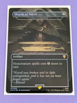 MTG: The Lord of the Rings: Shards of Narsil - Thorn of Amethyst Foil #0356 - NM - Image 1