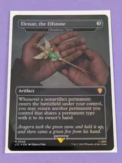 MTG: LOTR: Elessar, the Elfstone - Cloudstone Curio Foil #0349 Mythic - NM - Image 1