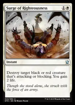 Surge of Righteousness X4 (Dragons of Tarkir (2015)) MTG (NM) *CCGHouse* Magic - Image 1