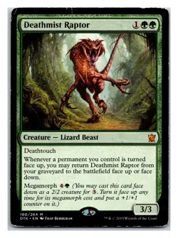 Dragons of Tarkir #180 Deathmist Raptor - Image 1