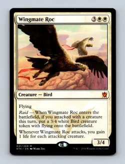 Wingmate Roc Khans of Tarkir Non-Foil MTG NM - Image 1