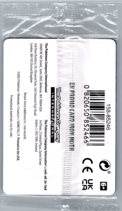 Iron Moth Sealed - (Gamestop Promo) 028/182 Paradox Rift Pokemon Reverse Holo 02 - Image 2