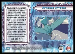 Articuno Attacks #38 Pokemon 2000 Topps Movie LP - Image 2