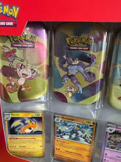 Scarlet & Violet 151 Mini Tins 4 Pack SAMS CLUB SEALED Pokemon TCG - Image 2