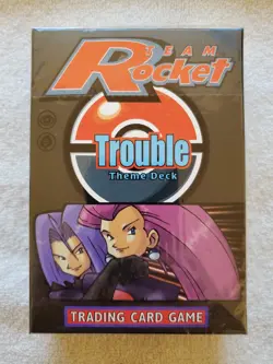 Team Rocket Trouble Theme Deck - WOC06178 - Pokemon '99/00 TCG - Factory Sealed - Image 1