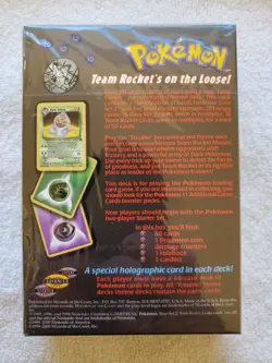 Team Rocket Trouble Theme Deck - WOC06178 - Pokemon '99/00 TCG - Factory Sealed - Image 2