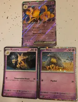 Alakazam ex 050 Scarlet & Violet 151 Promo Abra Kadabra Cosmos Holo Pokemon - Image 1