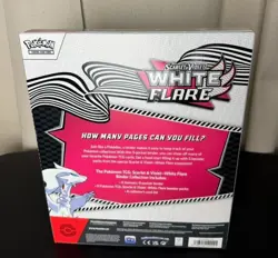 Pokemon Scarlet & Violet White Flare Binder Collection TCG Sealed - Image 4
