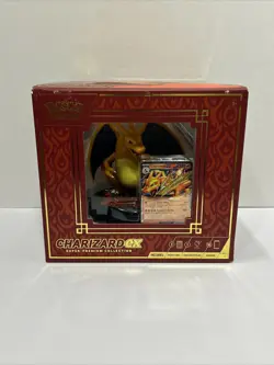 Pokemon Charizard ex Super Premium Collection Box Opened (see Description) - Image 1