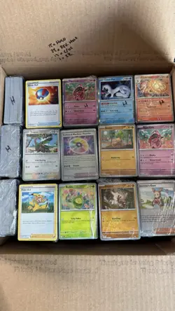 Pokemon 10.6K+ Bulk Lot - Holo, Reverse, Rare, UC, C! No Energies! Unsearched!! - Image 1