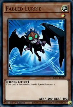 Fabled Lurrie - Ultra Rare 1st Edition RA03-EN003 - NM - YuGiOh - Image 1