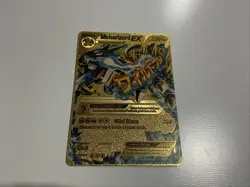 Mcharizard EX Pokemon Gold Fan Art Card Wild Blaze Hp230 MEGA - Image 1