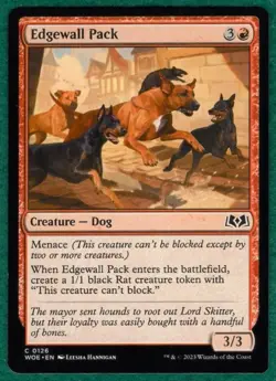 Edgewall Pack - Wilds Of Eldraine WOE #0126 - Magic: The Gathering MTG Card - Image 1