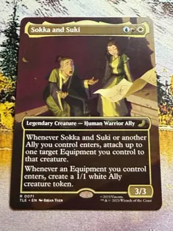 Sokka And Suki Mtg Avatar The Last Airbender - Image 1