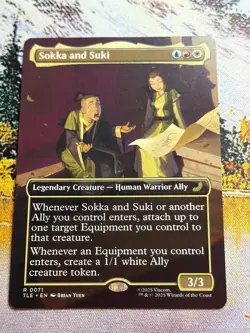 Sokka And Suki Mtg Avatar The Last Airbender - Image 4