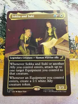 Sokka And Suki Mtg Avatar The Last Airbender - Image 5