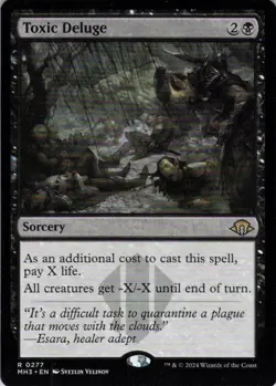 MTG Toxic Deluge (277) | NM | Modern Horizons 3 {MH3} - Image 1