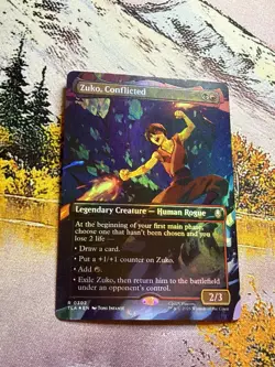 Zuko, Conflicted - Foil - Borderless Avatar MTG - Image 3
