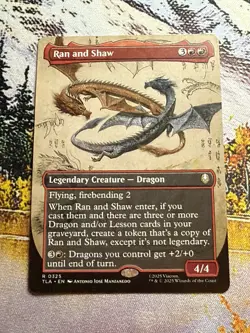Ran And Shaw Extended Art Mtg Avatar Magic The Gathering - Image 2