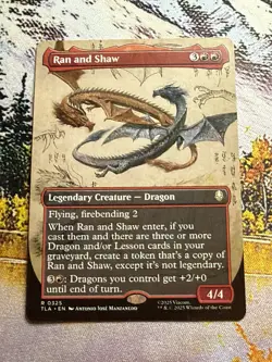 Ran And Shaw Extended Art Mtg Avatar Magic The Gathering - Image 4