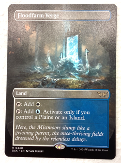 Floodfarm Verge (Borderless) Duskmourn: House of Horror Regular NM-M Unplayed - Image 1