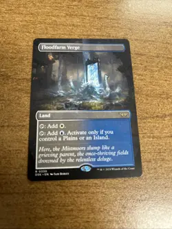 Floodfarm Verge (Borderless) Duskmourn: House of Horror Regular NM-M Unplayed - Image 1