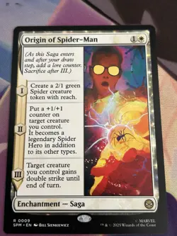 Origin Of Spider-Man - 0009 - R - NonFoil - Spider-Man - MTG - NM/M - Image 1