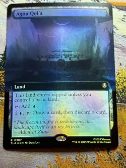 Agna Qel'a - Foil - Extended Art Avatar MTG - Image 5