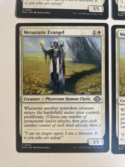 4x Modern Horizons 3 Metastatic Evangel NM/M Magic The Gathering Mtg - Image 2