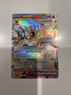 Flareon ex Prize Pack Series 7 PRE 014/131 Double Rare Pokemon TCG NM - Image 1