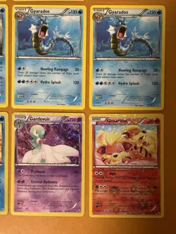 Gyarados Regular Rare Legendary Treasures 31/113 NM + 15 card Pokemon lot RC - Image 2