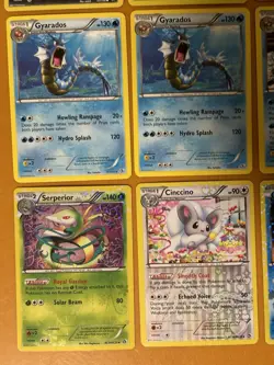 Gyarados Regular Rare Legendary Treasures 31/113 NM + 15 card Pokemon lot RC - Image 4