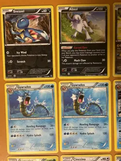 Gyarados Regular Rare Legendary Treasures 31/113 NM + 15 card Pokemon lot RC - Image 5