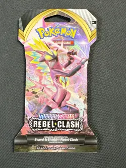 Pokemon TCG Sword and Shield Rebel Clash Sleeved Booster Packs Lot x27 - Image 3