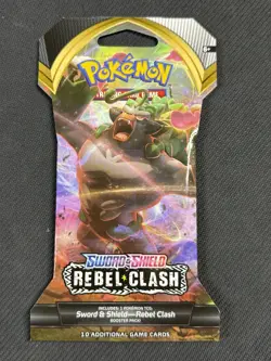 Pokemon TCG Sword and Shield Rebel Clash Sleeved Booster Packs Lot x27 - Image 4