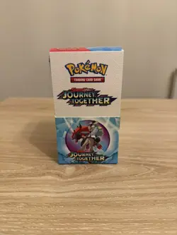 Pokemon TCG: Journey Together - Half Booster Box (18 packs) - Unsealed - Image 1