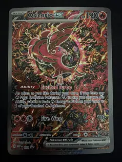 POKEMON PHANTASMAL FLAMES ORICORIO EX BLACK STAR PROMO 024 NEAR MINT - Image 1