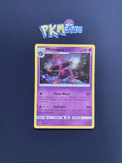 Pokemon TCG Mismagius Crimson Invasion 40/111 Regular Rare LP. - Image 1