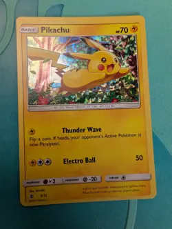 Pokemon Tcg Pikachu - 5/12 - Holo - McDonald's Promo MINT - Image 1