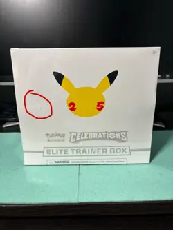 Pokemon TCG Celebrations ETB Elite Trainer Box Factory Sealed 25th Anniversary 820650809439 - Image 2