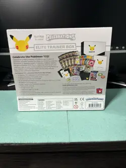 Pokemon TCG Celebrations ETB Elite Trainer Box Factory Sealed 25th Anniversary 820650809439 - Image 4